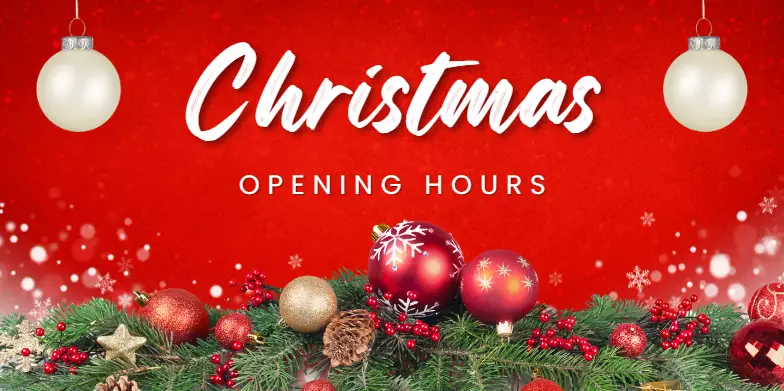 Christmas Opening Hours